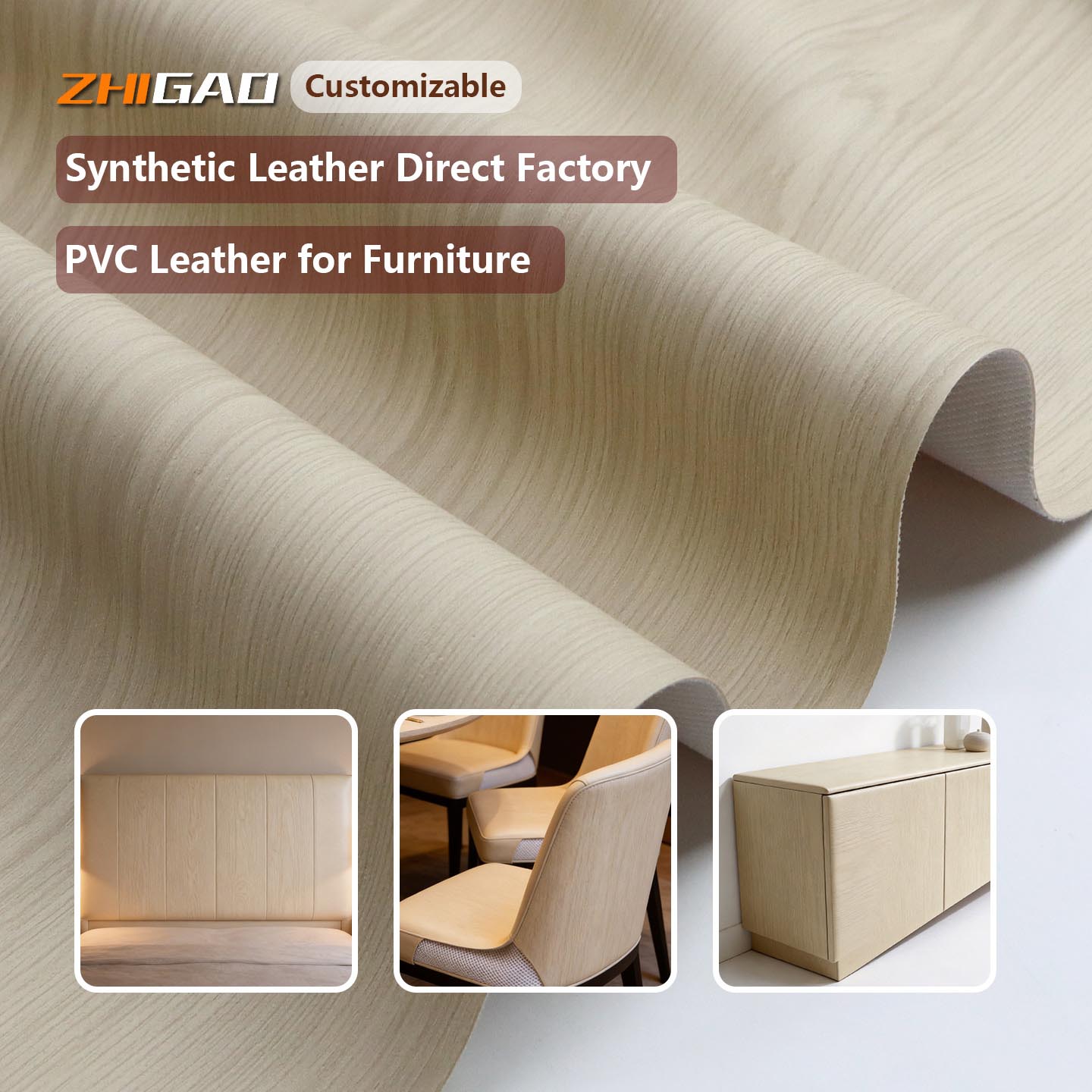 Nhà máy da Zhigao: Giải pháp da PVC sáng tạo cho nội thất hiện đại & nội thất mềm Nhà máy da Zhigao: Giải pháp da PVC sáng tạo cho nội thất hiện đại & nội thất mềm