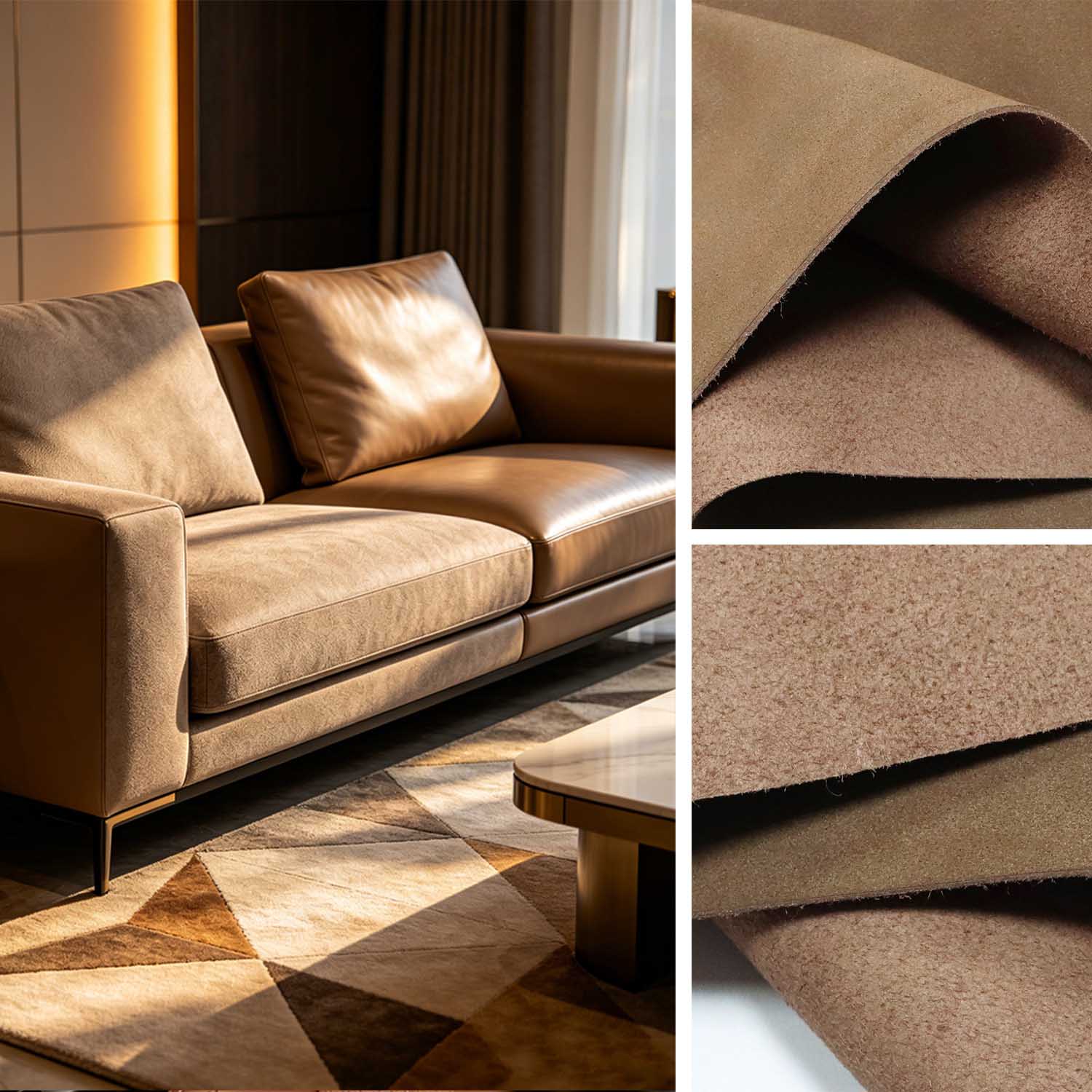 Ứng dụng da PU/PVC cho nội thất ghế sofa