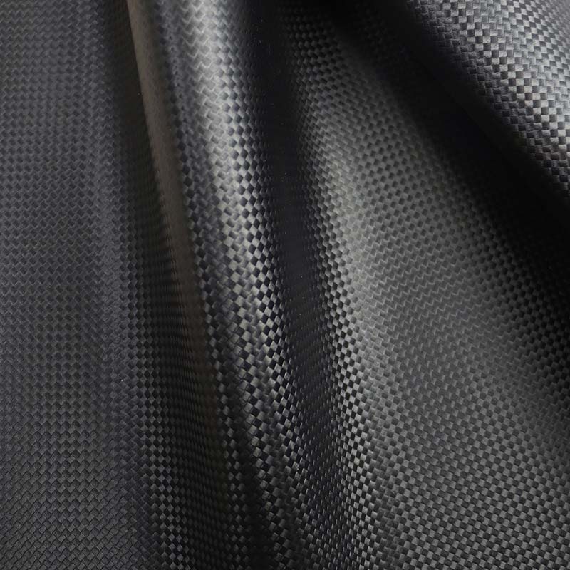 Vải nội thất ô tô nhân tạo bằng sợi carbon PVC Vải nội thất ô tô nhân tạo bằng sợi carbon PVC