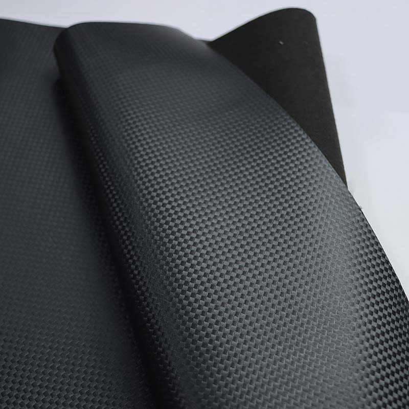 Vải nội thất ô tô nhân tạo bằng sợi carbon PVC